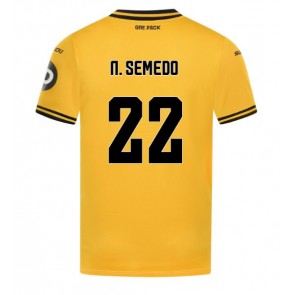 Wolves Nelson Semedo #22 Domaci Dres 2024-25 Kratak Rukavima